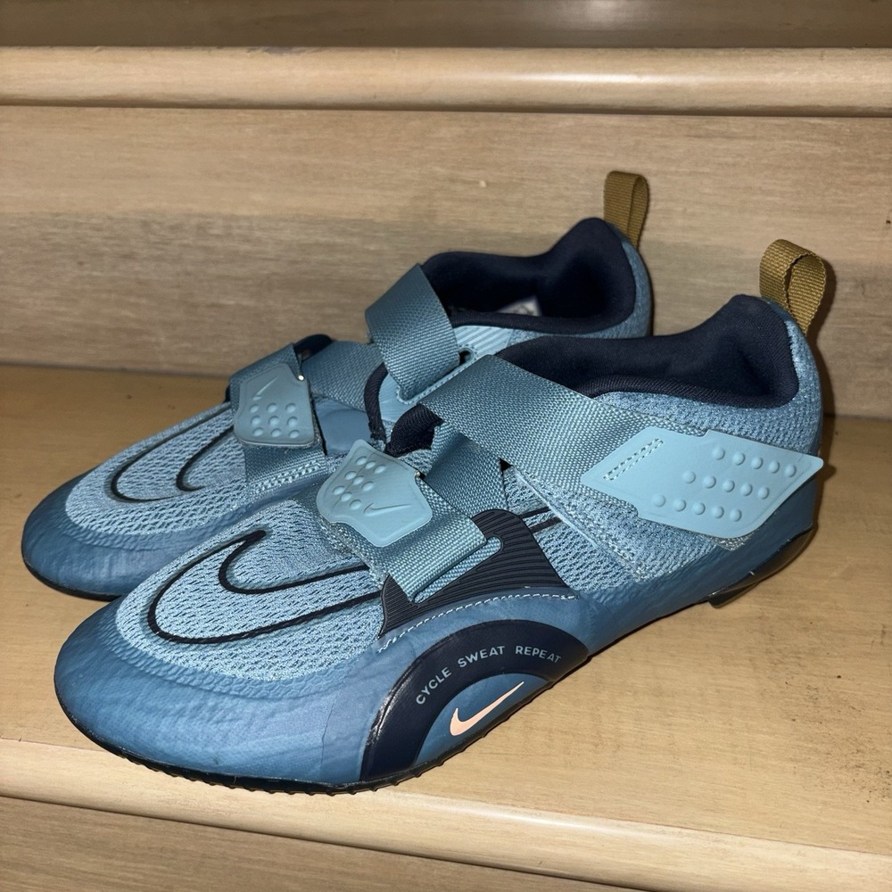 Nike SuperRep Cycle 2 Next Nature Cerulean Armory Navy DH3396-400 9.5 Used